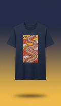 Scripture Message T-Shirt in Midnight Blue