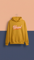 Blessed Graphic Hoodie in Gold